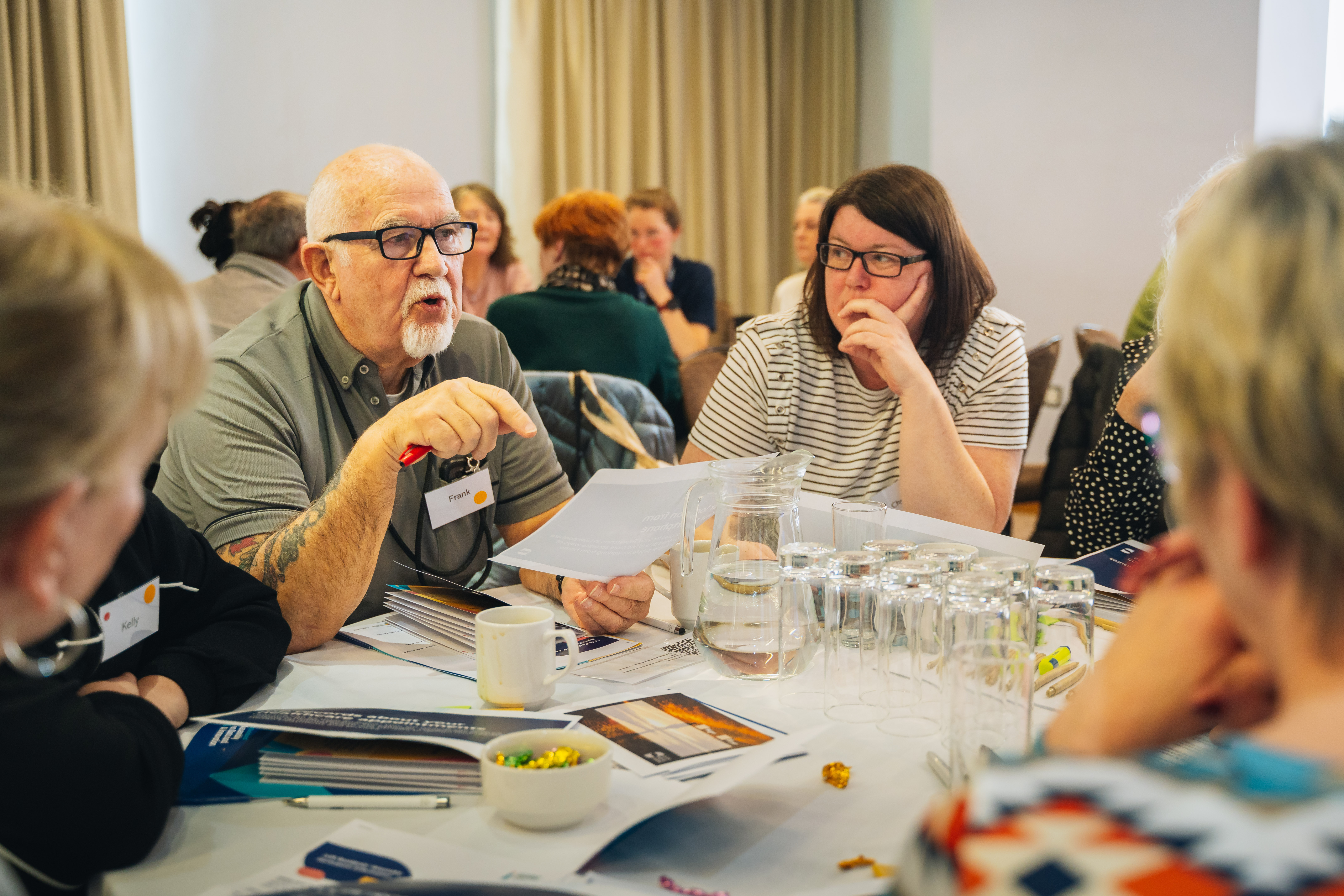 Residents at the LCR Civic Data Cooperative Assembly
